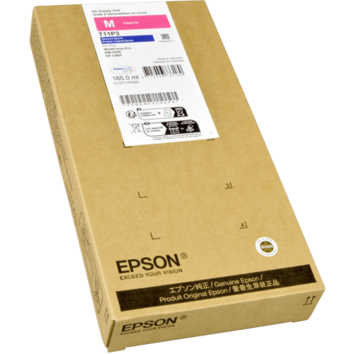 EPSON - EPSON C13T11P340 - T11P3 - WORK FORCE Pro EM - 800DWF – C800RDW - Magenta - Kırmızı XXXL – Yüksek Kapasiteli Orijinal Mürekkep Kartuş Ink Supply Unit 20,000 Sayfa