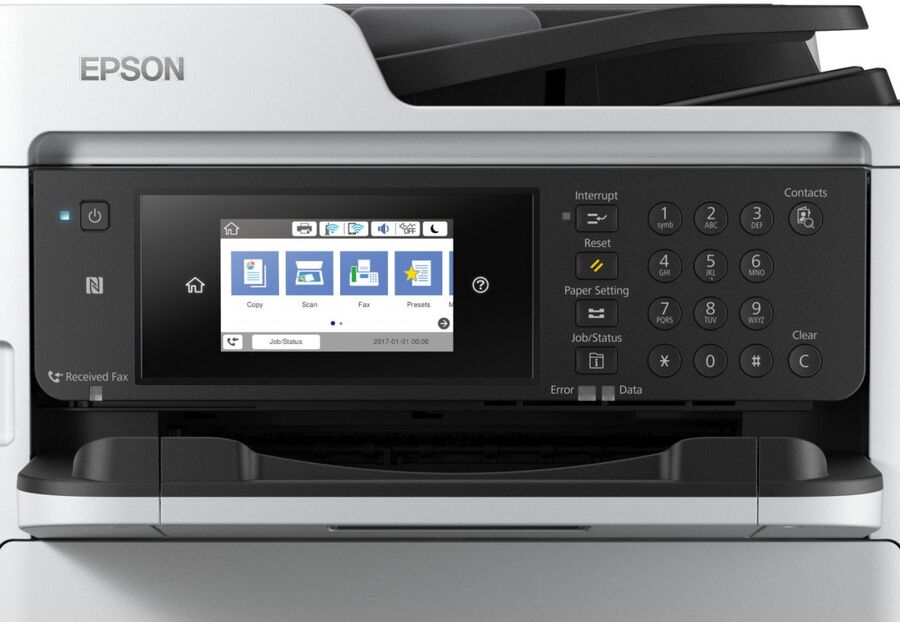 EPSON C11CG77401 WFC579RDWF ÇOK FONKSİYONLU NETWORK -WİFİ - DUBLEKS - FAKS -RENKLİ İNKJET - YAZICI A4 - 24 SAYFA RENKLİ - 24 SAYFA SİYAH BEYAZ BASKI HIZI