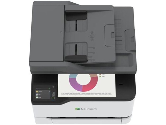LEXMARK 40N9170-CX331ADW - ÇOK FONKSİYONLU A4 RENKLİ LASER YAZICI - DUBLEX-TARAYICI – FOTOKOPİ – FAKS – NETWORK - WİFİ - DAKİKADA 24 SAYFA - Thumbnail