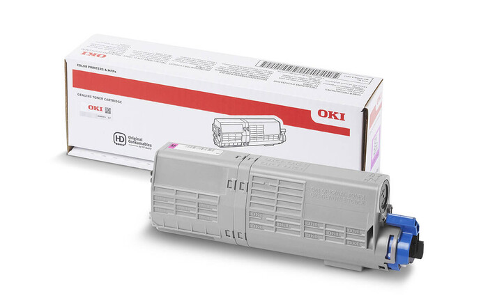 OKI - OKI 09006128 KIRMIZI - MAGENTA TONER C650 - 6,000 SAYFA