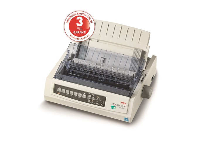 OKI - OKI 1308201 ML3320 ECO 9 PİN 80 KOLON 435CPS NOKTA VURUŞLU YAZICI