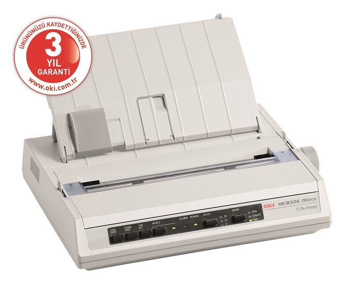 OKI - OKI 42590033 ML280 ECO 9 PİN 80 KOLON 375CPS NOKTA VURUŞLU YAZICI