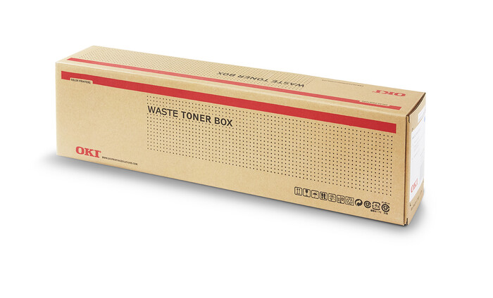 OKI - OKI 42869403 TONER ATIK KUTUSU C9655-C9650-C9850-C910-C9600-C9800 - WASTE TONER TANK - TWBOX - 30,000 SAYFA