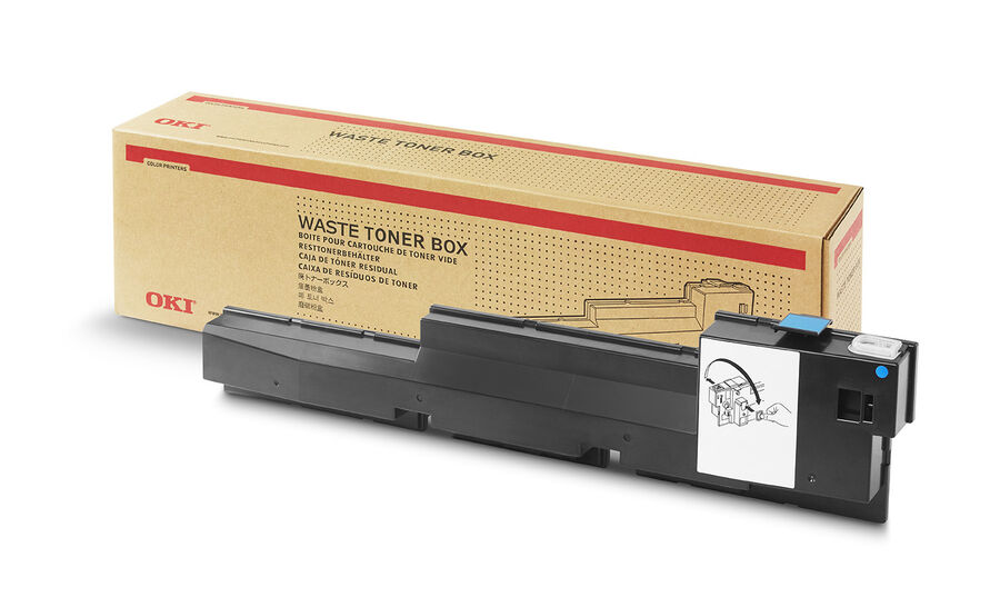 OKI 42869403 TONER ATIK KUTUSU C9655-C9650-C9850-C910-C9600-C9800 - WASTE TONER TANK - TWBOX - 30,000 SAYFA