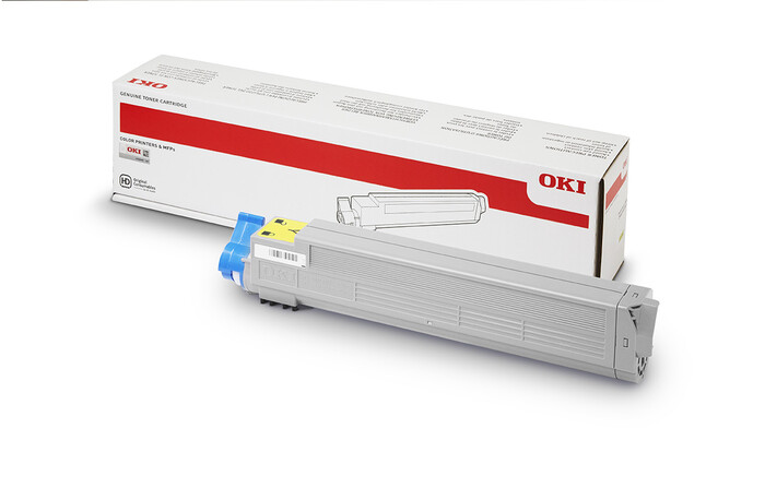 OKI - OKI 44036021 SARI TONER C910-C910 Dicom-C920WT - YELOW TONER - 15,000 SAYFA