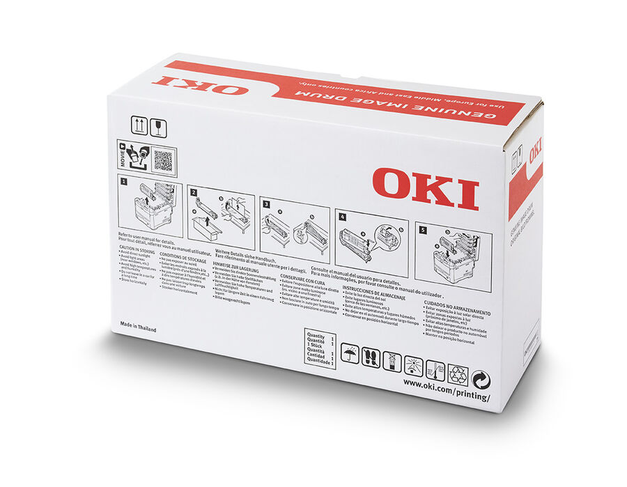 OKI 44315108 C610 SİYAH DRUM ÜNİTESİ - YAZICI GÖRÜNTÜLEME SİLİNDİRİ - 20,000 SAYFA