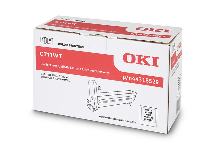 OKI - OKI 44318529 C711WT BEYAZ DRUM ÜNİTESİ YAZICI GÖRÜNTÜLEME SİLİNİDİRİ - 6,000 SAYFA