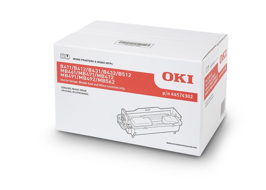 OKI 44574302 DRUM ÜNİTESİ B411-B412-B431-B432-B512-MB461-MB471-MB472 ...