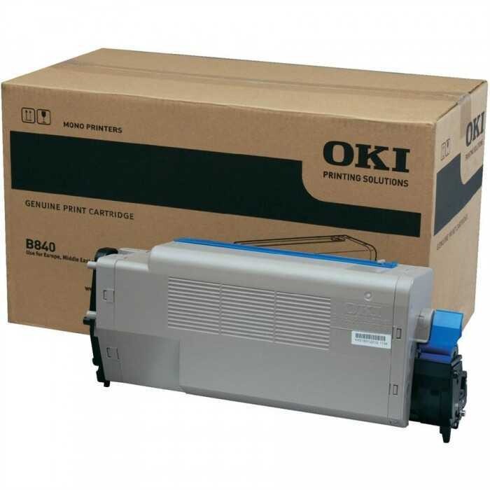 OKI 44661802 B840 SİYAH TONER - B840 - 20,000 SAYFA - Thumbnail