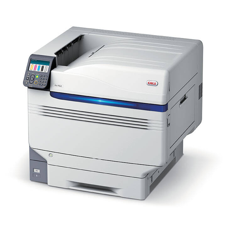 Okı 45530622 Pro9542dn A3 Beyaz Toner Renkli Led Grafik Etiket Yazıcı A4-50 Sayfa Renkli-siyah-beyaz A3-renkli-siyah-beyaz Olarak 28-sayfa Beyaz Olarak-45 Sayfa Tek Taraflı