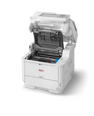 OKI 45762122 MB562DNW A4 ÇOK FONKSİYONLU SİYAH BEYAZ LAZER YAZICI-TARAYICI-FOTOKOPİ-FAKS-DUBLEX-WİFİ - 45 SAYFA