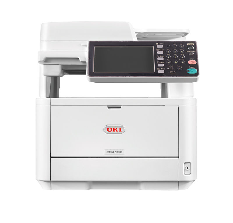 OKI 45762132 ES4192dn MFP A4 ÇOK FONKSİYONLU SİYAH BEYAZ LAZER YAZICI-NETWORK-TARAYICI-FOTOKOPİ-FAKS-DUBLEX 40 SAYFA BASKI HIZI