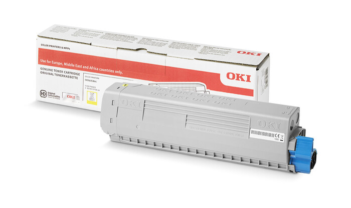 OKI - OKI 46443113 SARI TONER C833-C843 - YELLOW TONER - 10,000 SAYFA