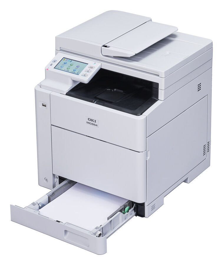OKI MC554dn - ÇOK FONKSİYONLU RENKLİ YAZICI A4 - 32 SAYFA RENKLİ - 32 SAYFA SİYAH BEYAZ BASKI HIZI