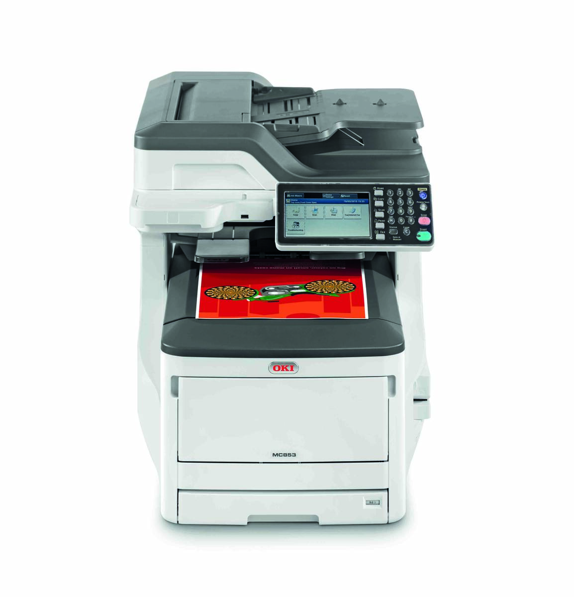 Okı 45850404 Mc853dn A3-a4 Çok Fonksiyonlu Renkli Lazer Yazıcı - Network - Tarayıcı - Fotokopi - Faks - A4 Renkli Baskı 23 Sayfa - Siyah Beyaz 23 Sayfa Baskı Hızı
