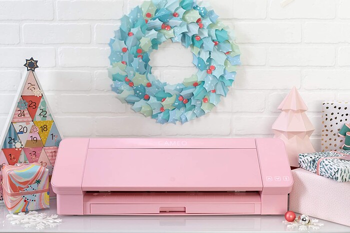 Silhouette Cameo 4 Kesici Plotter 30cm Pembe (Siluet) - Thumbnail