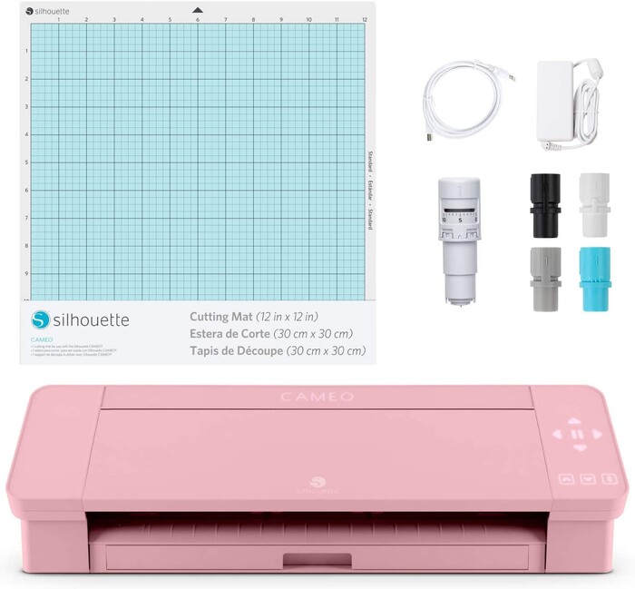 Silhouette Cameo 4 Kesici Plotter 30cm Pembe (Siluet) - Thumbnail