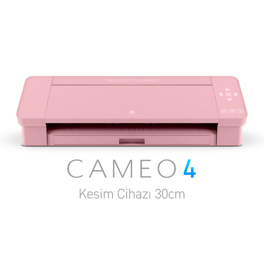 Silhouette Cameo 4 Kesici Plotter 30cm Pembe (Siluet)