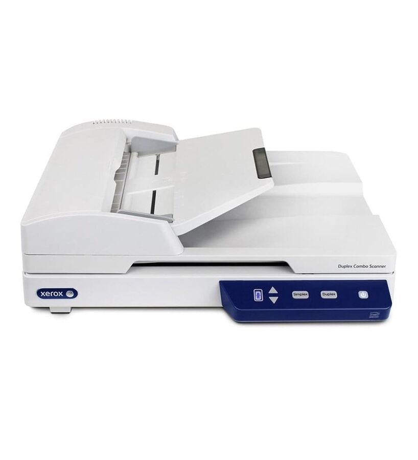Xerox Dupleks Combo Doküman Tarayıcı - 200 or 300 dpi Çözünürlükte Dakikada - 25 Sayfaya 50 - Görüntüye Kadar - Tarama Hızı